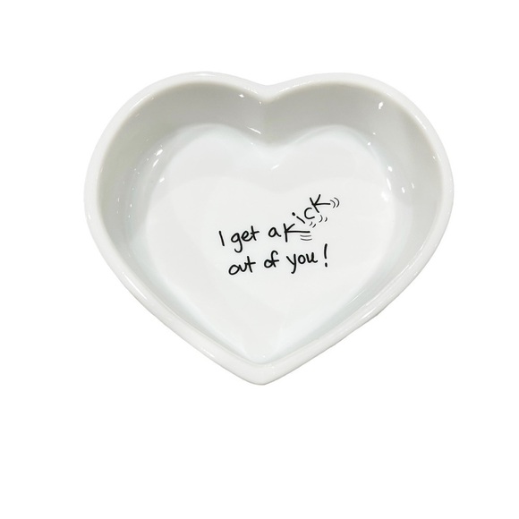 Vintage Enesco Covered Trinket Heart Box Suzy Spafford 1977 Turtle Porcelain 3" - Picture 6 of 11